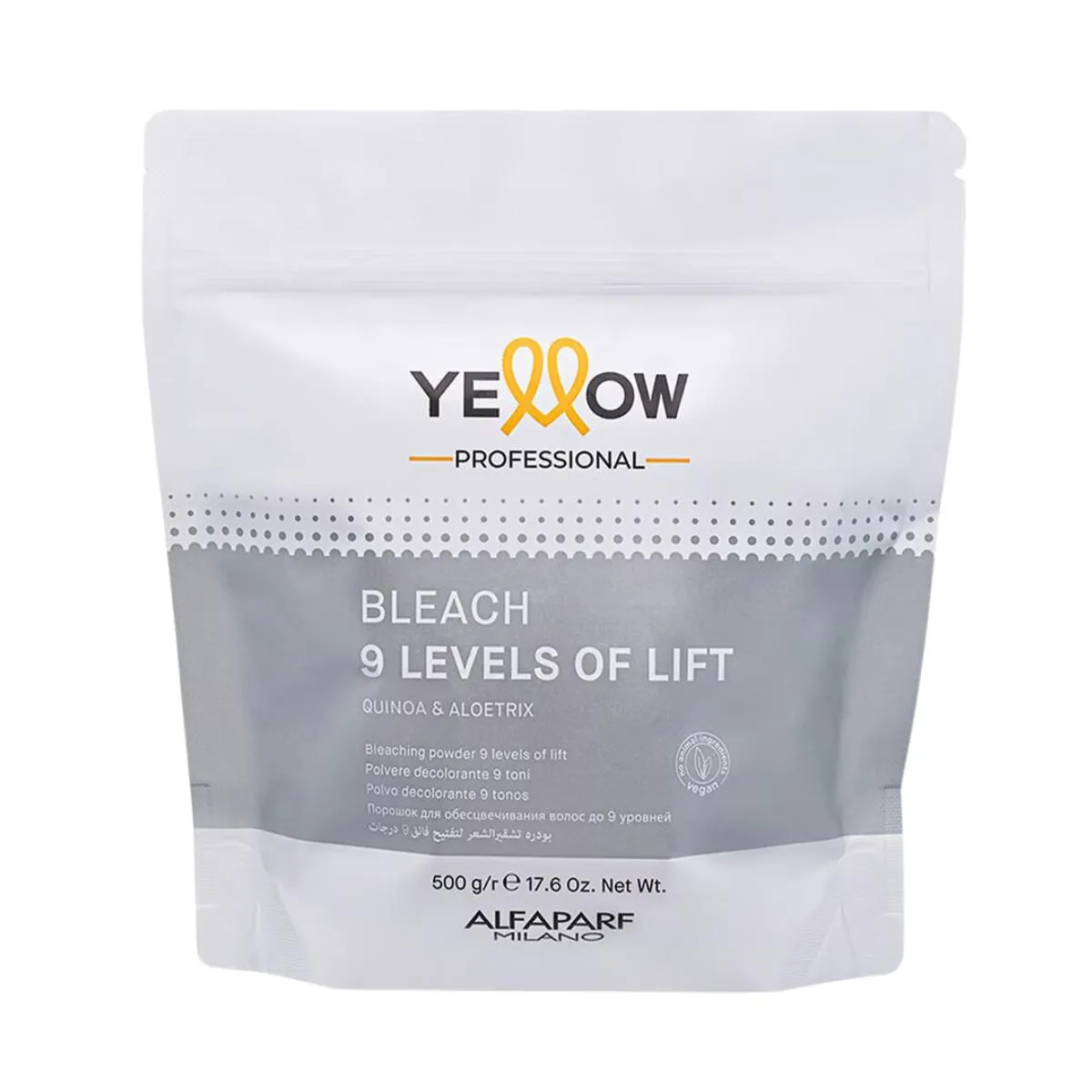 Pó Descolorante 9 Tons Bleach Yellow 500G