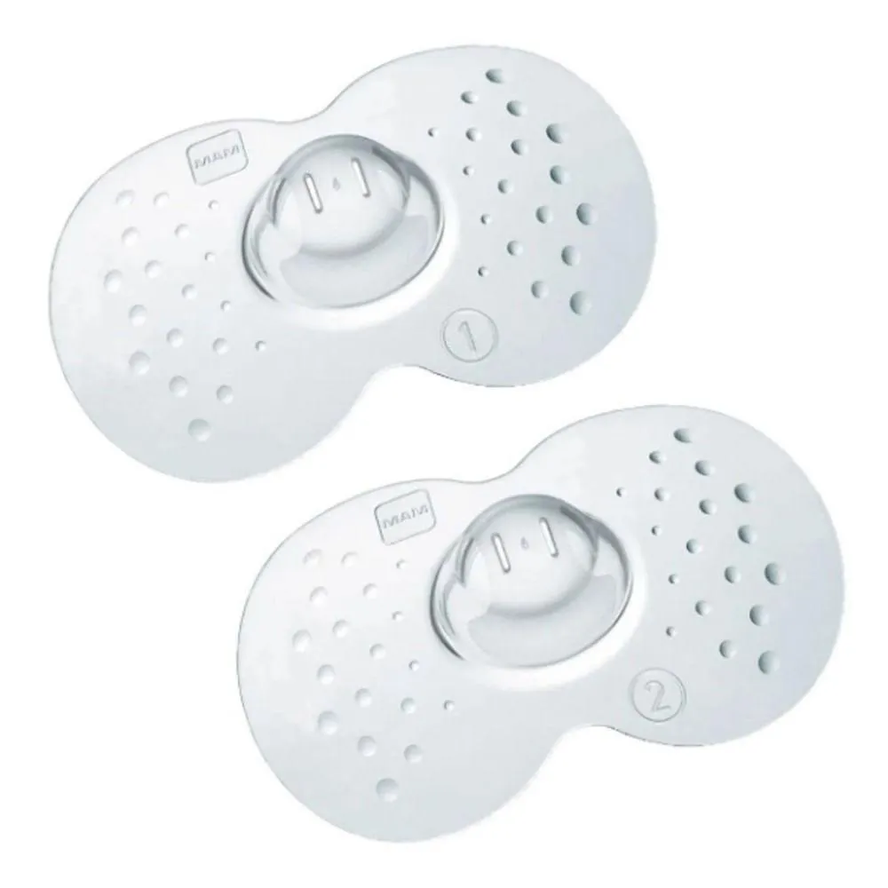 Protetores para Seios Nipple Shields 2 Unidades Tam 1 - Mam