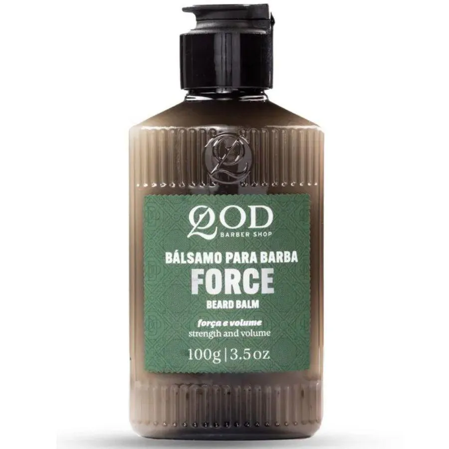Bálsamo Fortalecedor de Barba Beard Balm Force 100G - Qod Barber Shop
