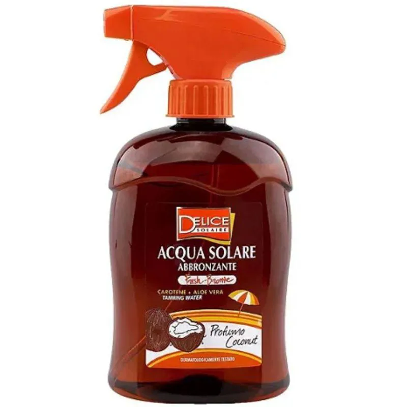 Água Bronzeadora Acqua Solare Coconut 500Ml