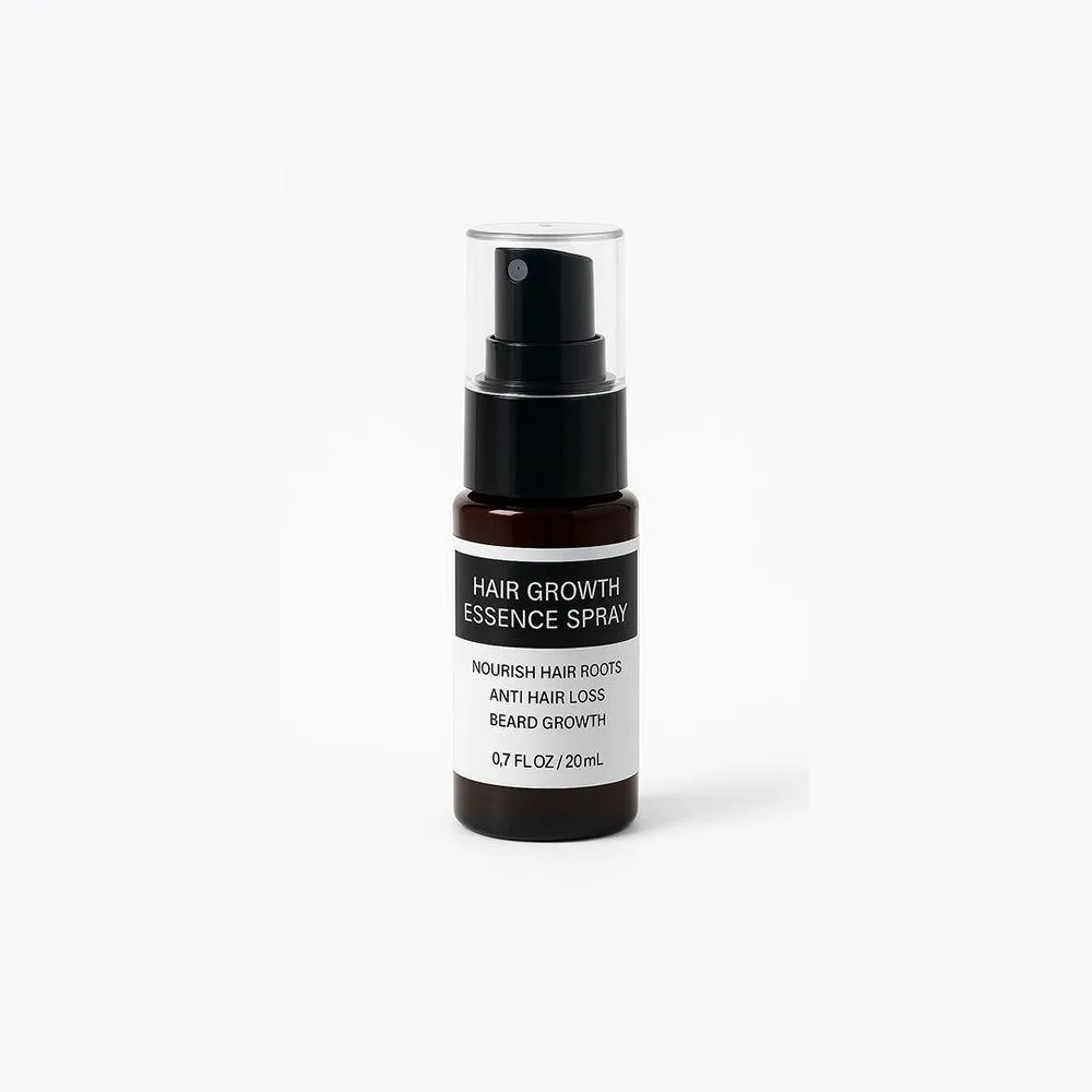 Essência Capilar Lanbena Hair Growth 20Ml Spray para Cabelo Barba e Contra Queda