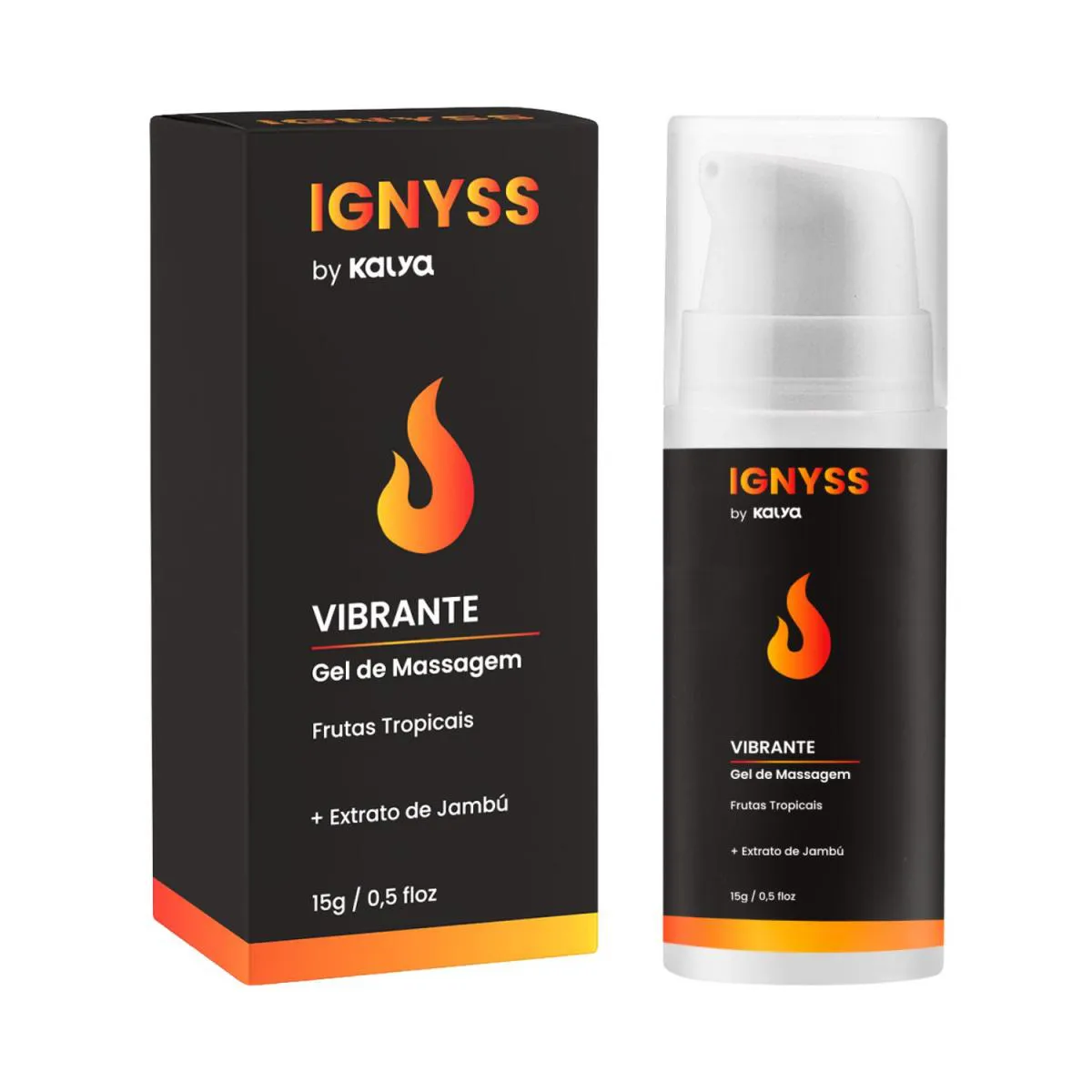 Ygnyss - Gel Sugador, Calor em Ondas Pulsa e Suga - 15Gr