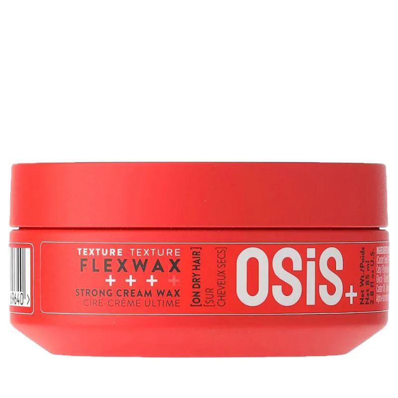 Schwarzkopf Osis Texture Flexwax Strong Cream Wax-  Cera Modeladora 85Ml