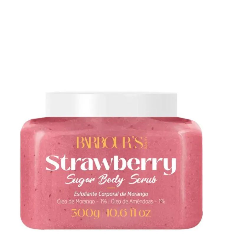 Barbour's Beauty Sugar Body Scrub Strawberry - Esfoliante Corporal 400G