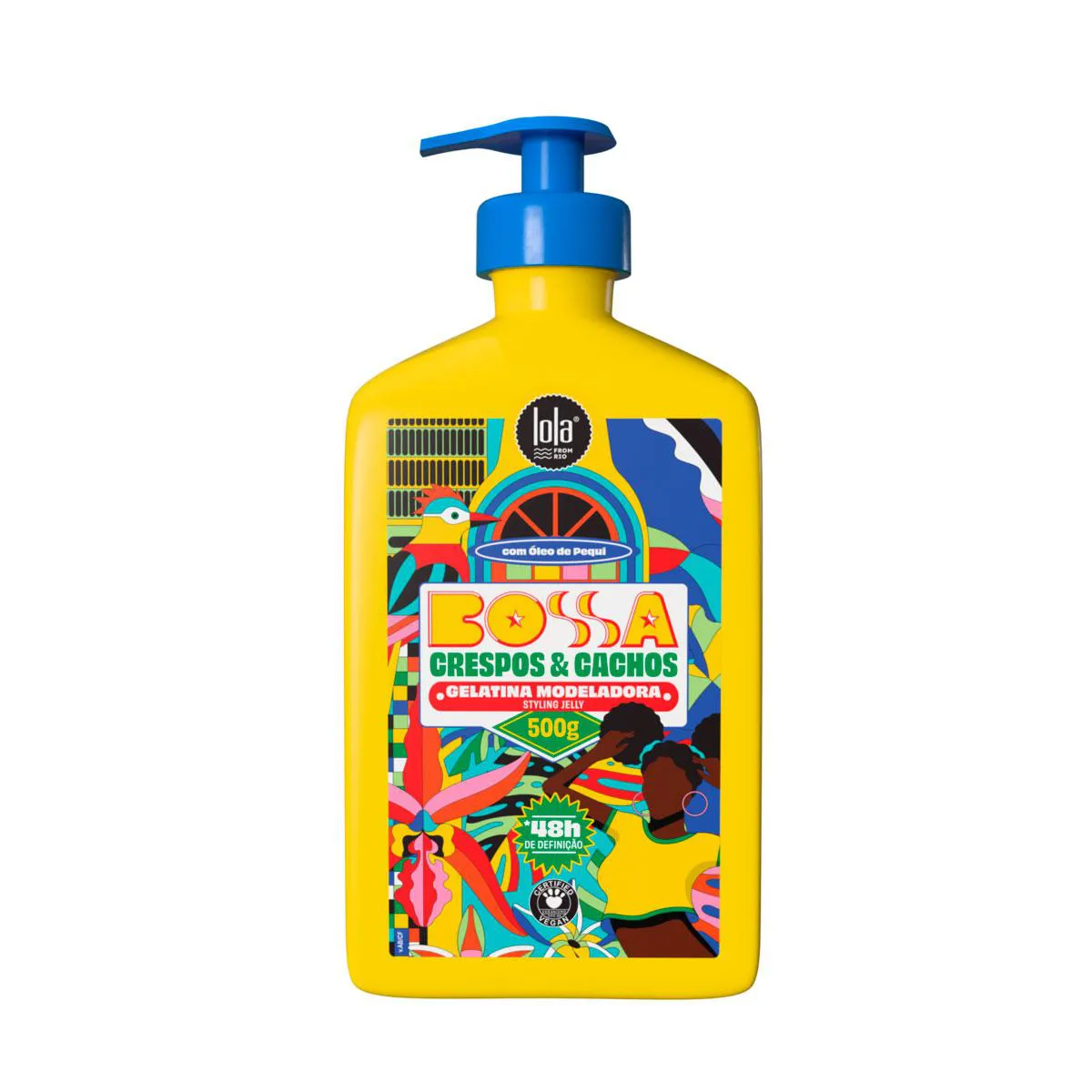 Gelatina para Cabelo Lola Bossa Cachos e Crespos 500g