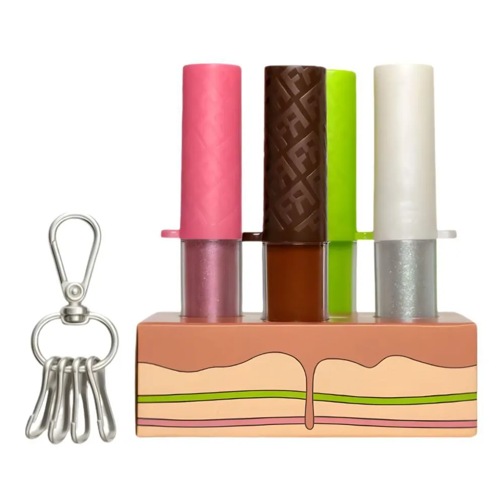 Kit Fran Chillicake By Franciny Ehlke: #Chilli23, Pinkchilli, Chocochilli, Greenchilli e Acessório para Montar