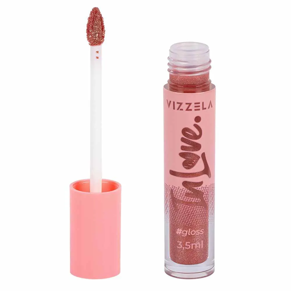 Gloss Labial Vizzela In Love 3.5Ml Amor 09