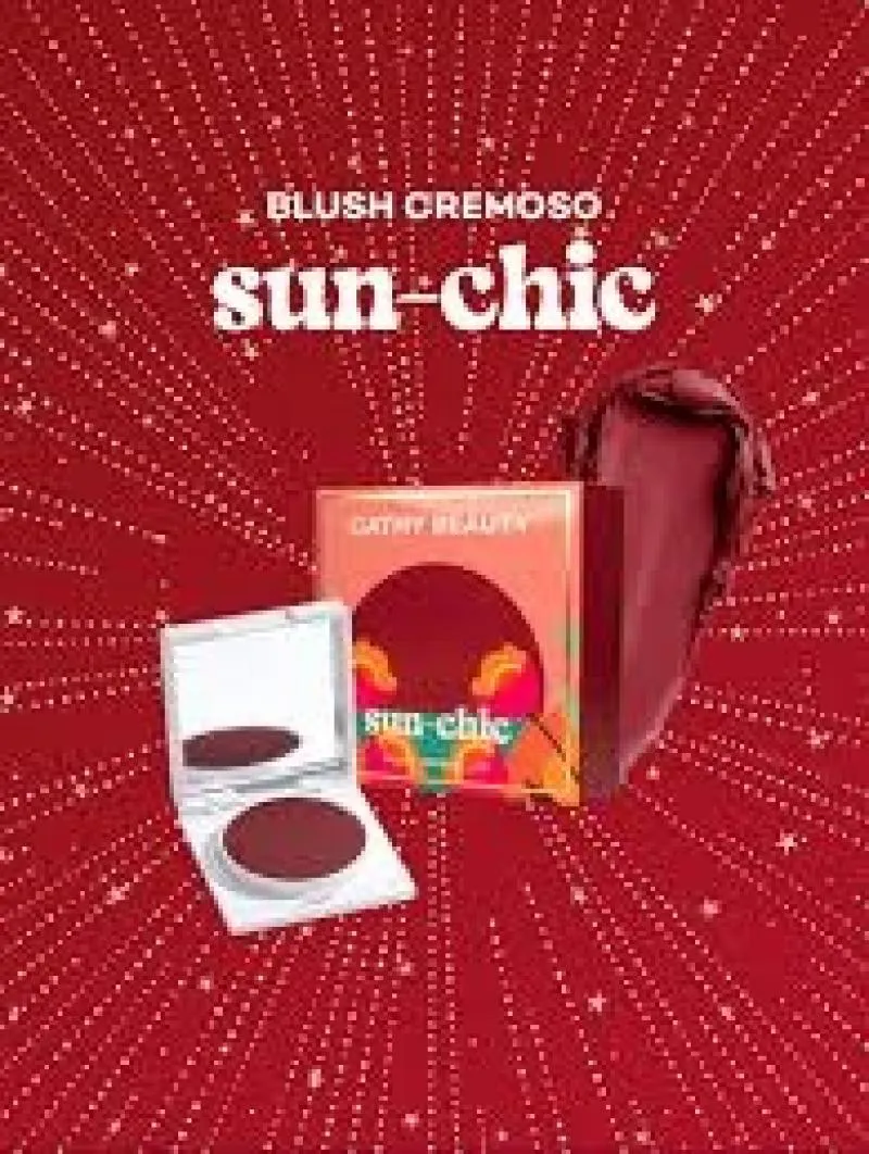 Cathy Beauty Blush Cremoso Sun-Chic