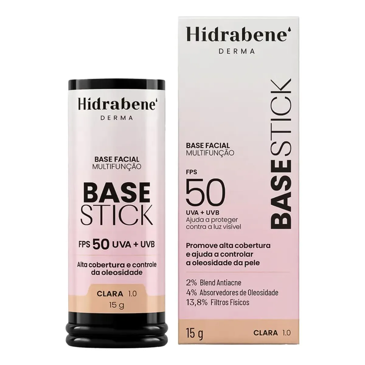 Hidrabene Base Stick 50 Fps Clara