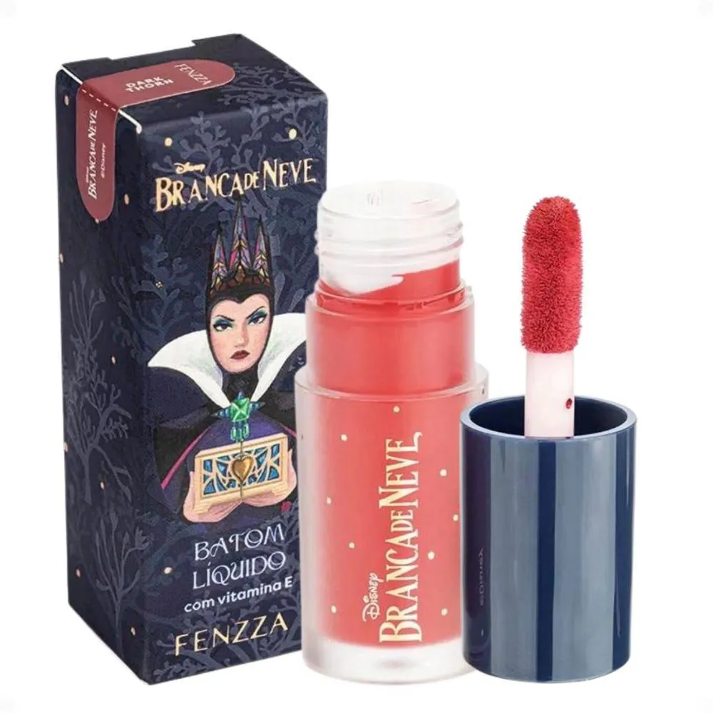 Batom Líquido Fenzza Disney Branca de Neve Rainha Má Dark Thorn Dis230