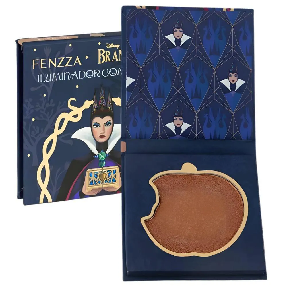 Iluminador Compacto Fenzza Branca de Neve Disney Rainha Má Forest Gleam Dis234