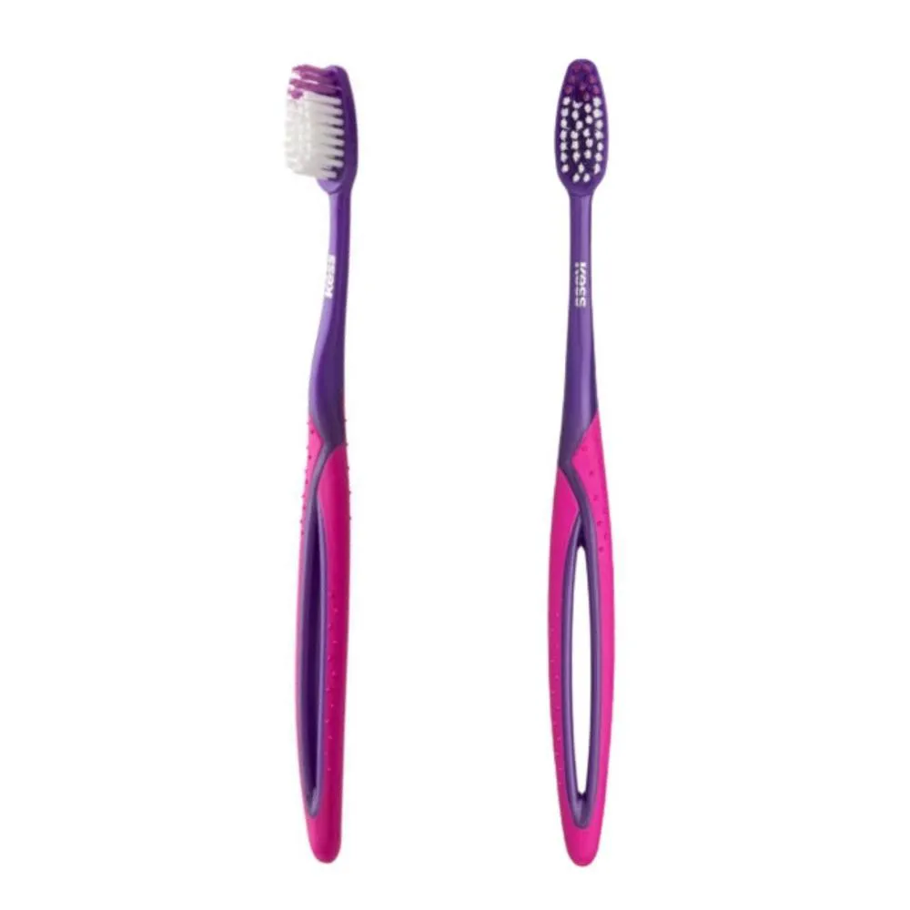 Escova Dental Kess Basic Plus Cerdas Médias C/3 Cód.2564
