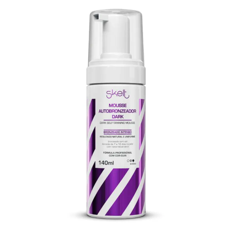 Mousse Autobronzeador Dark Skelt 140Ml