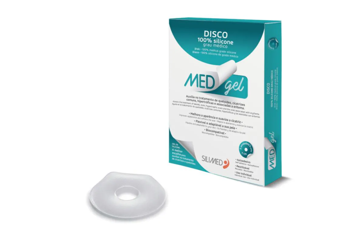 Med Gel Silimed Disco de Silicone com 2 Unidades
