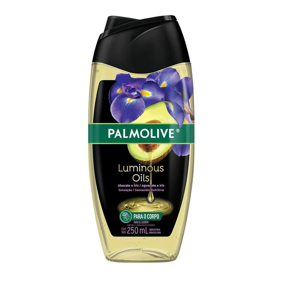 Sabonete Líquido Palmolive Luminous Oil Abacate e Íris com 250ml