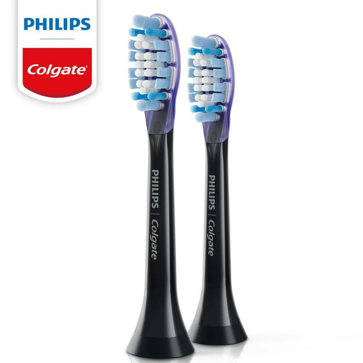 Refil Escova de Dente Elétrica Philips Colgate SonicPro 2 em 1 Gengiva Saudável e Limpeza Profunda 2 unidades