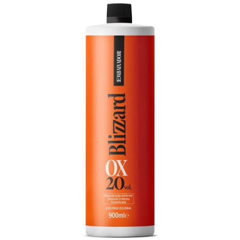 Água Oxigenada Ox 20Vol. Blizzard Embaixador 900ml