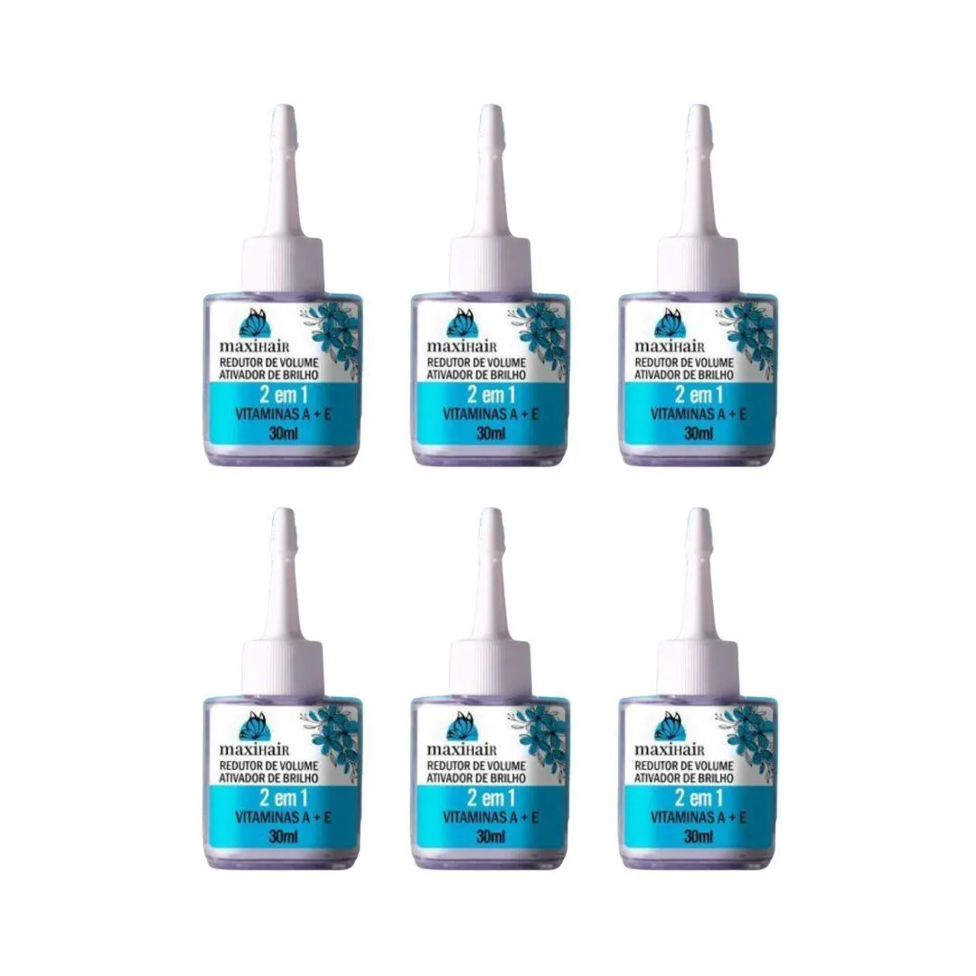 Reparador de Pontas Maxihair 30Ml Red. de Volume 30 Ml - 6Un