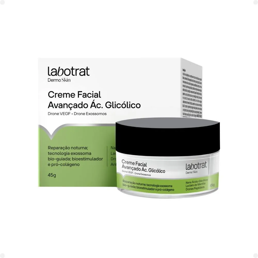 Creme Facial Labotrat Dermo Skin Avançado Ácido Glicólico 45G
