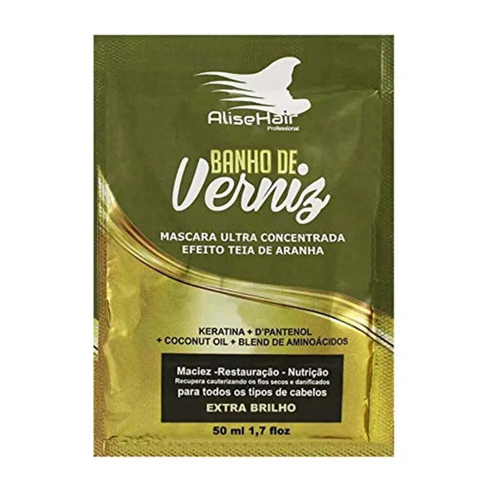 Mascara Capilar Alise Hair Banho de Verniz 50Ml