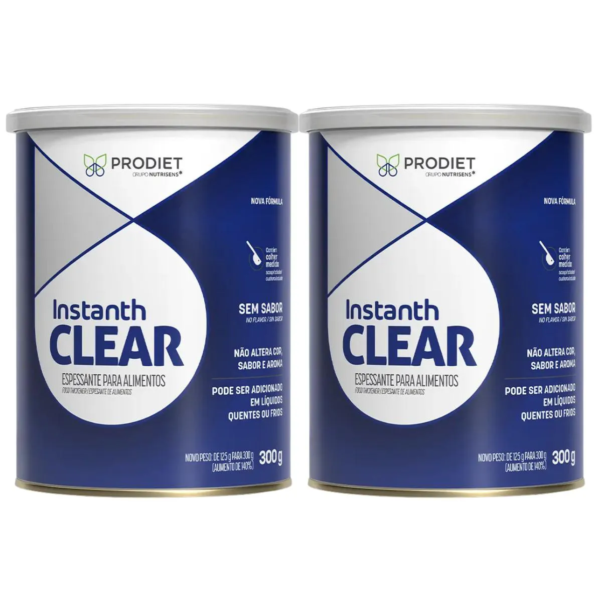 2X Espessante Instanth Clear Prodiet sem Sabor 300G