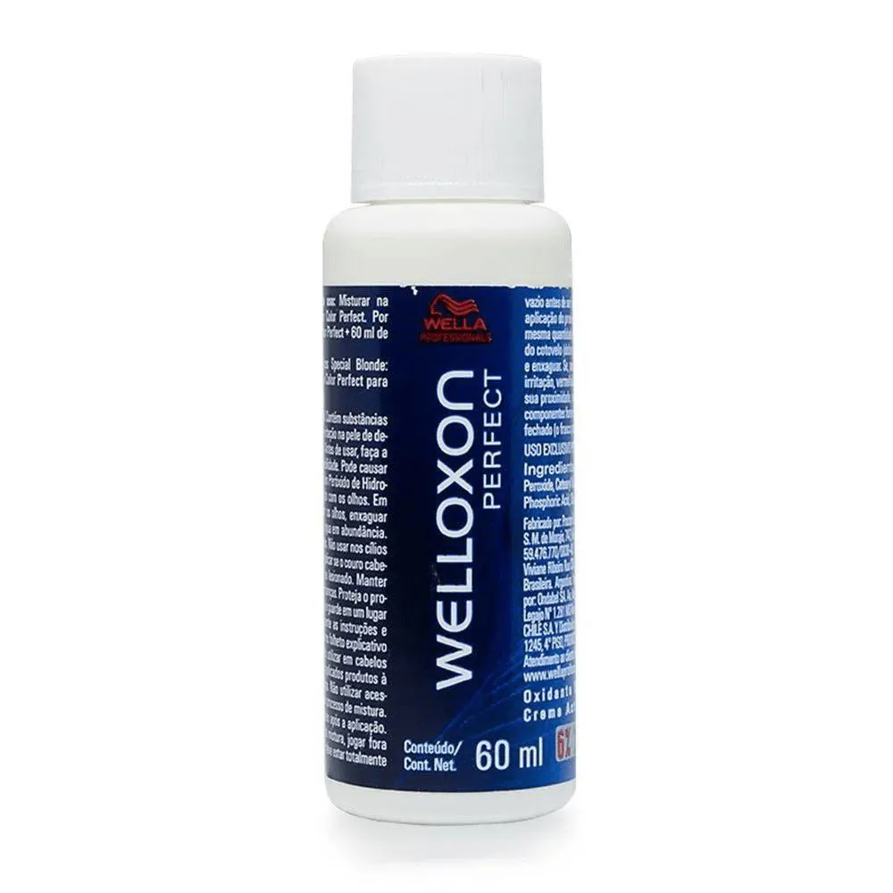 Agua Oxidante Wella Welloxon Perfect Ox 30 Volumes 60 Ml