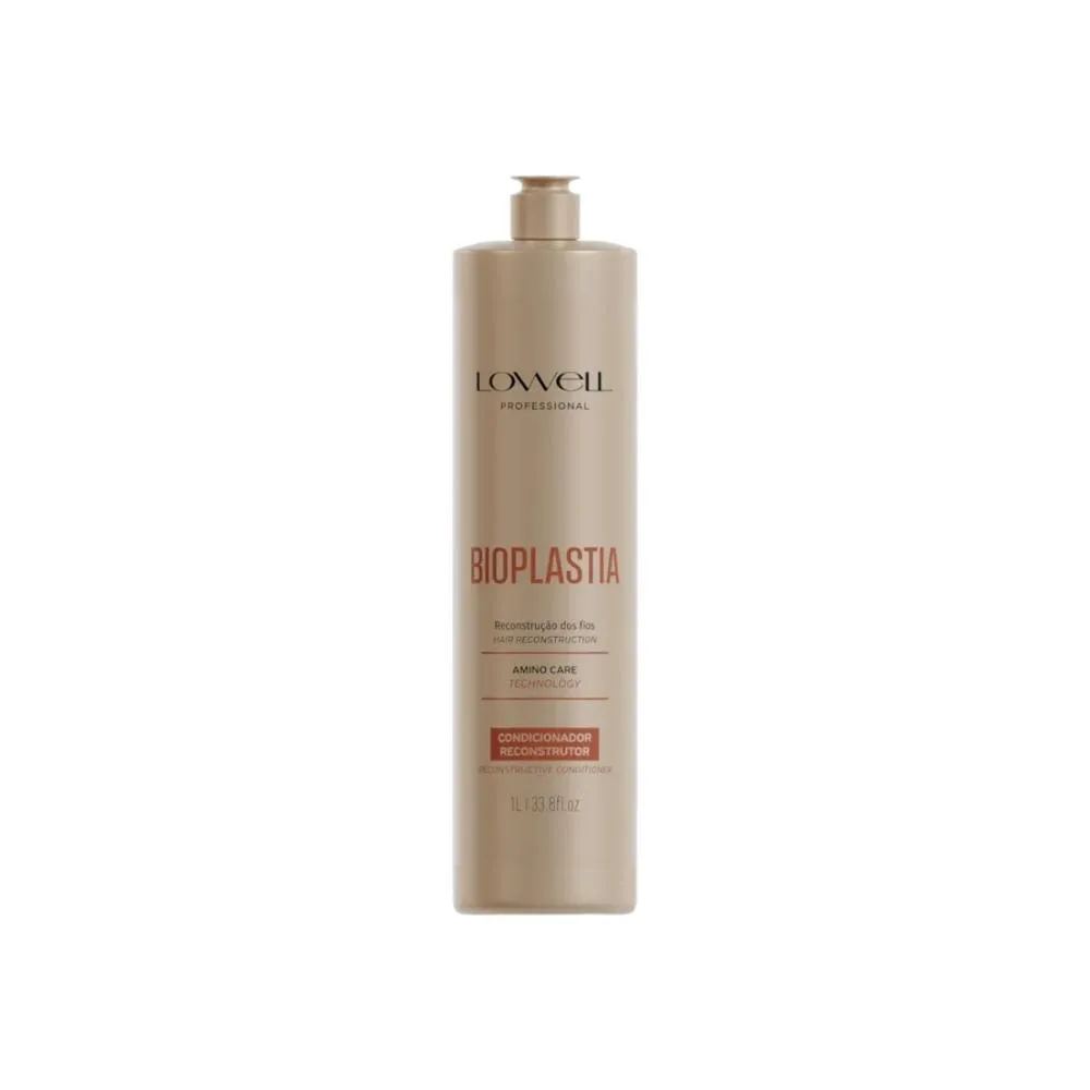 Lowell Bioplastia Condicionador Reconstrutor e Brilho 1 L
