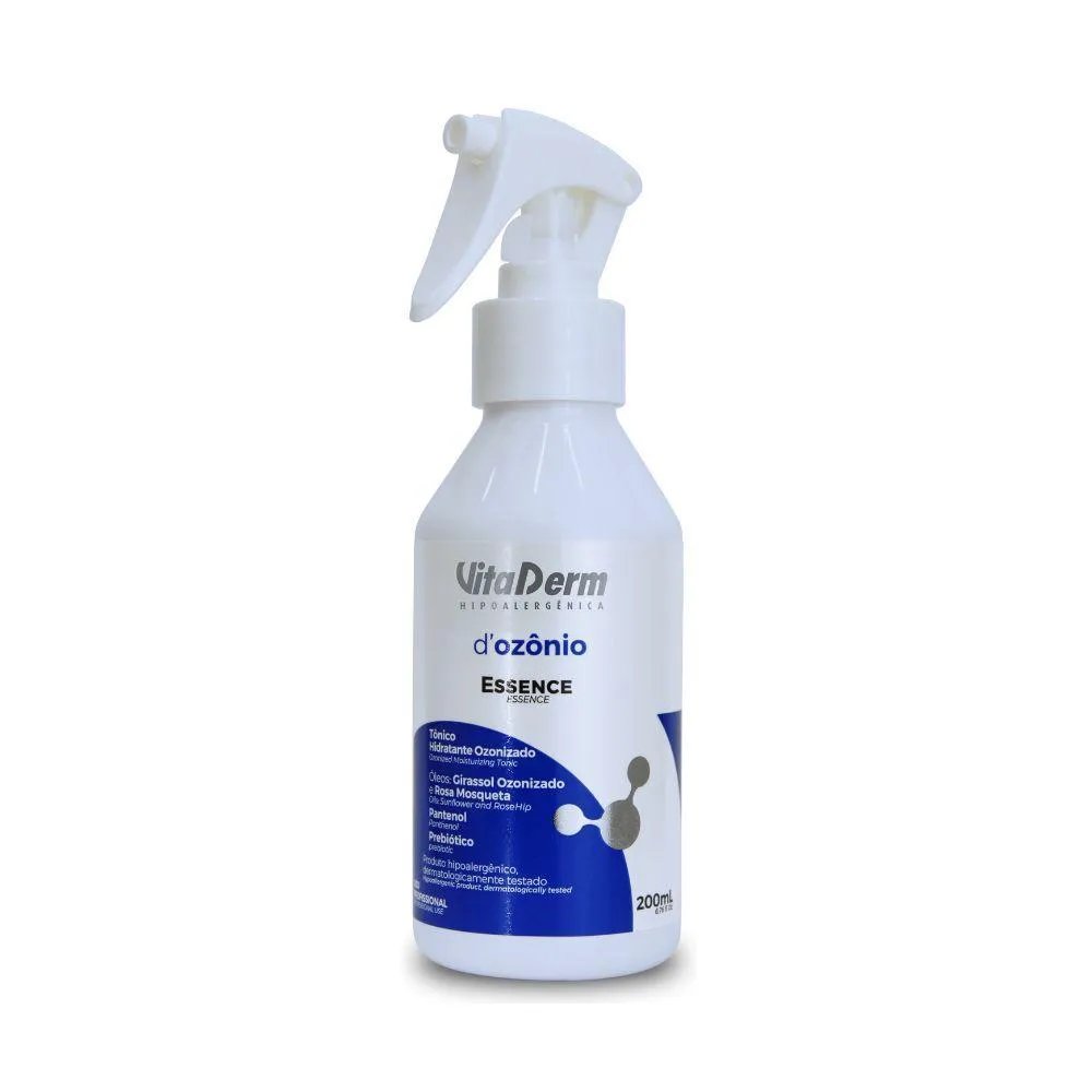 Vita Derm D'Ozônio Essence Tônico Hidratante Ozonizado 200 Ml