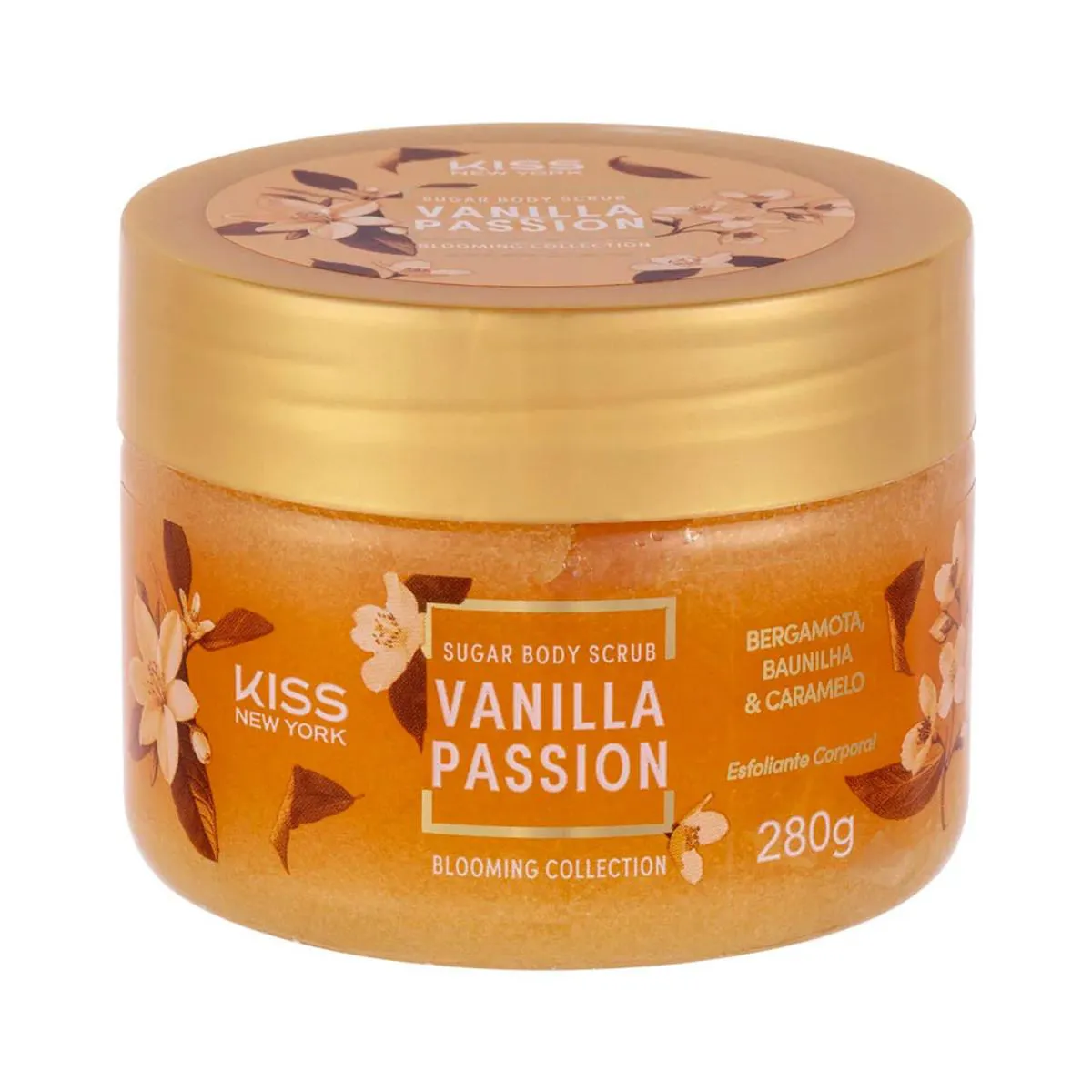 Kiss New York Sugar Body Scrub Vanilla Passion 280G