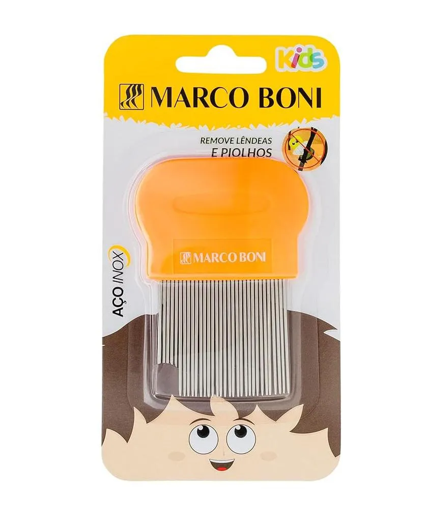 Marco Boni Pente Fino Kids de Aço Inox 1222