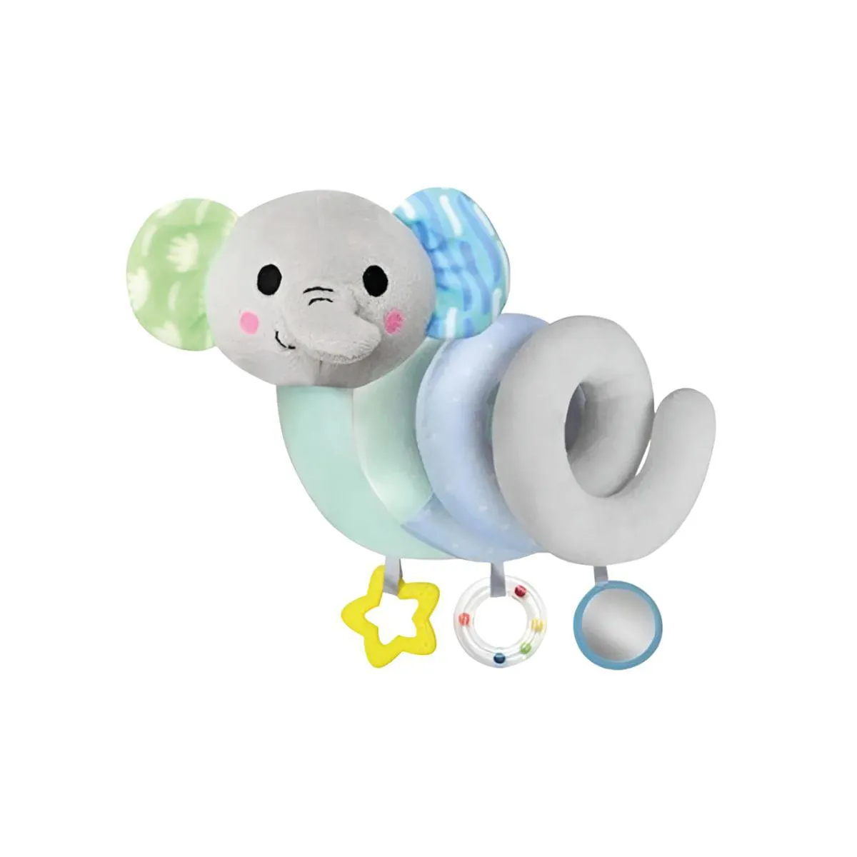 Móbile Chocalho Espiral Carrinho Cadeira Easy Maxi Baby Azul
