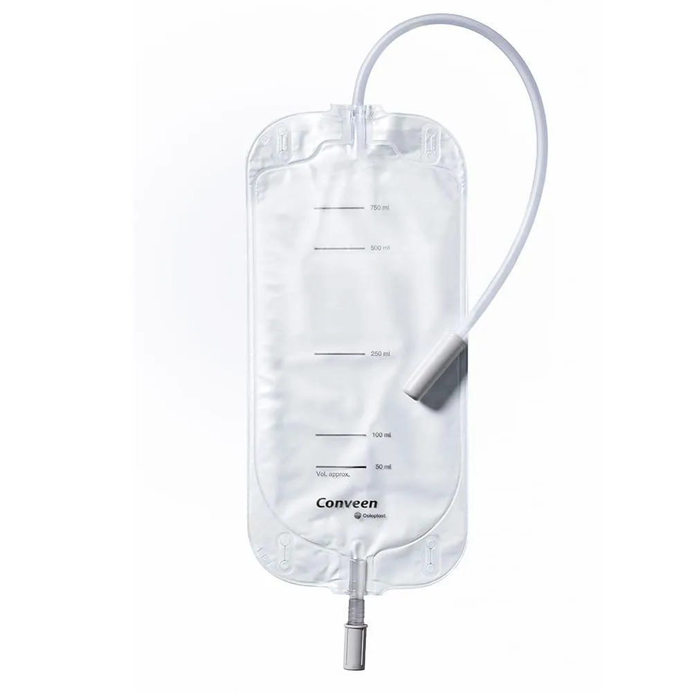 Kit Bolsa de Perna Contorno Tubo 600Ml Esteril - 10 Unidades