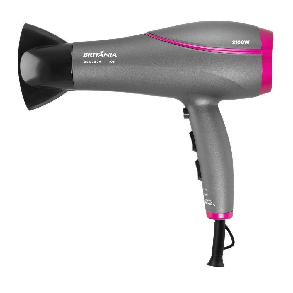Secador de Cabelos Britânia 2100W Bsc2200 Bivolt