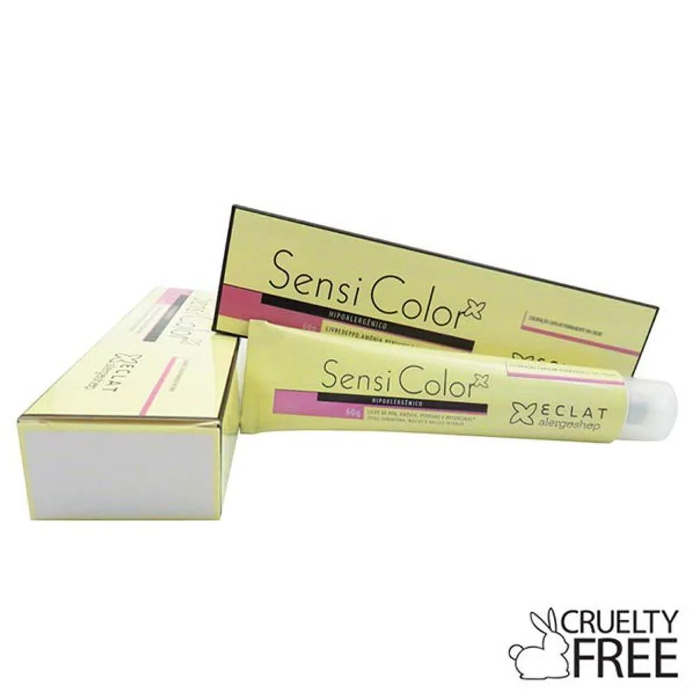 Tinta de Cabelo Sensi Color Antialérgica Hipoalergenica 60G 1.0 Preto