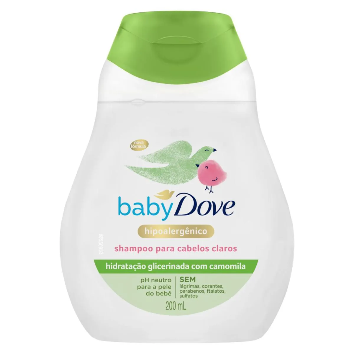 Shampoo para Cabelos Claros 200 Ml - Baby Dove