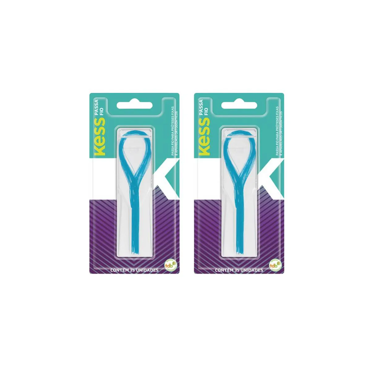 Kit 2 Passa Fio Profissional 35Un - Kess