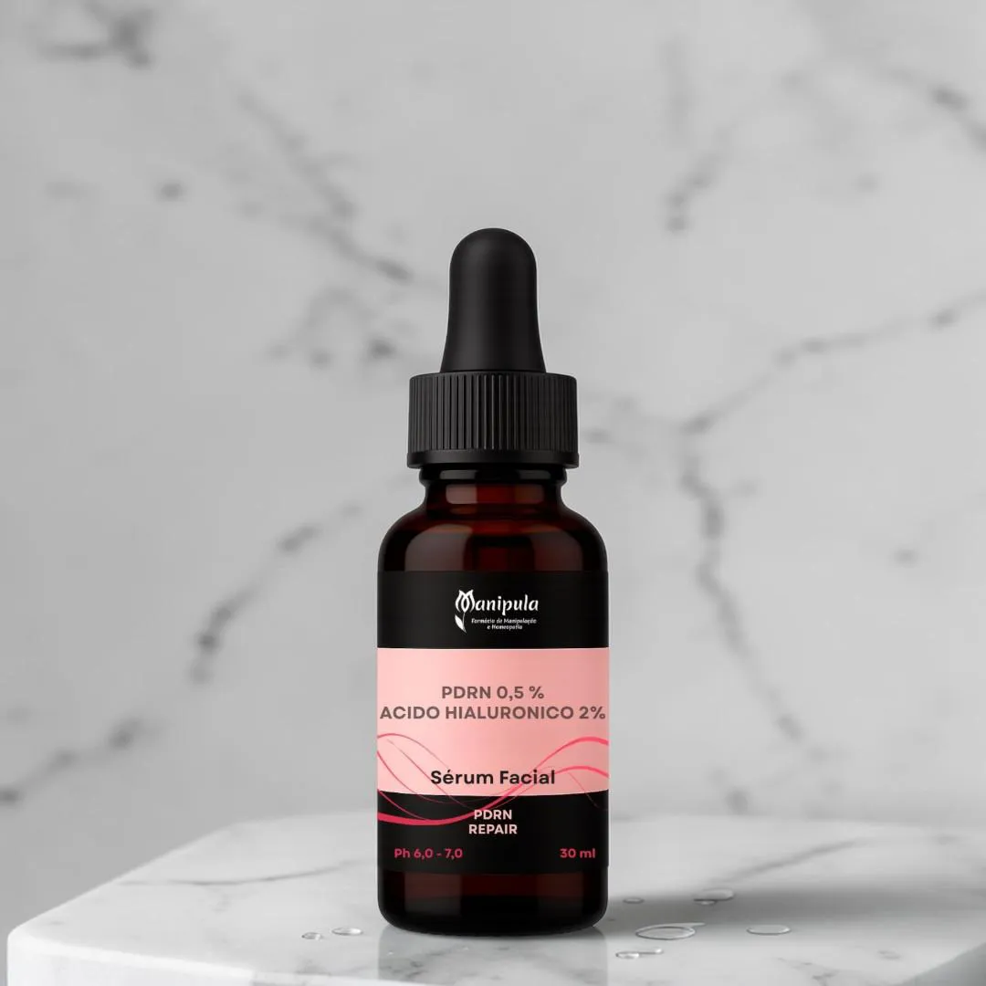 Sérum Regenerador com Pdrn (Dna do Salmão) 0,5 % +Acido Hialuronico 2 % | Pdrn Repair - 30 Ml