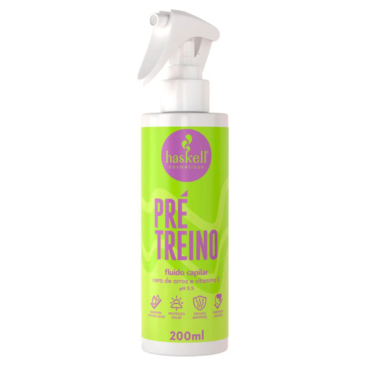 Finalizador Haskell Fluido Capilar Pre Treino 200ml
