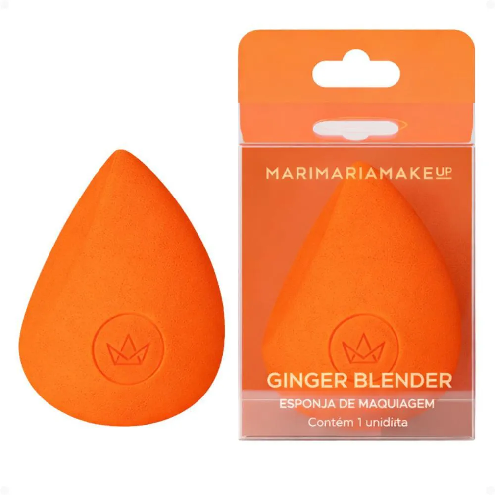 Esponja de Maquiagem Mari Maria Makeup Ginger Blender Pequena