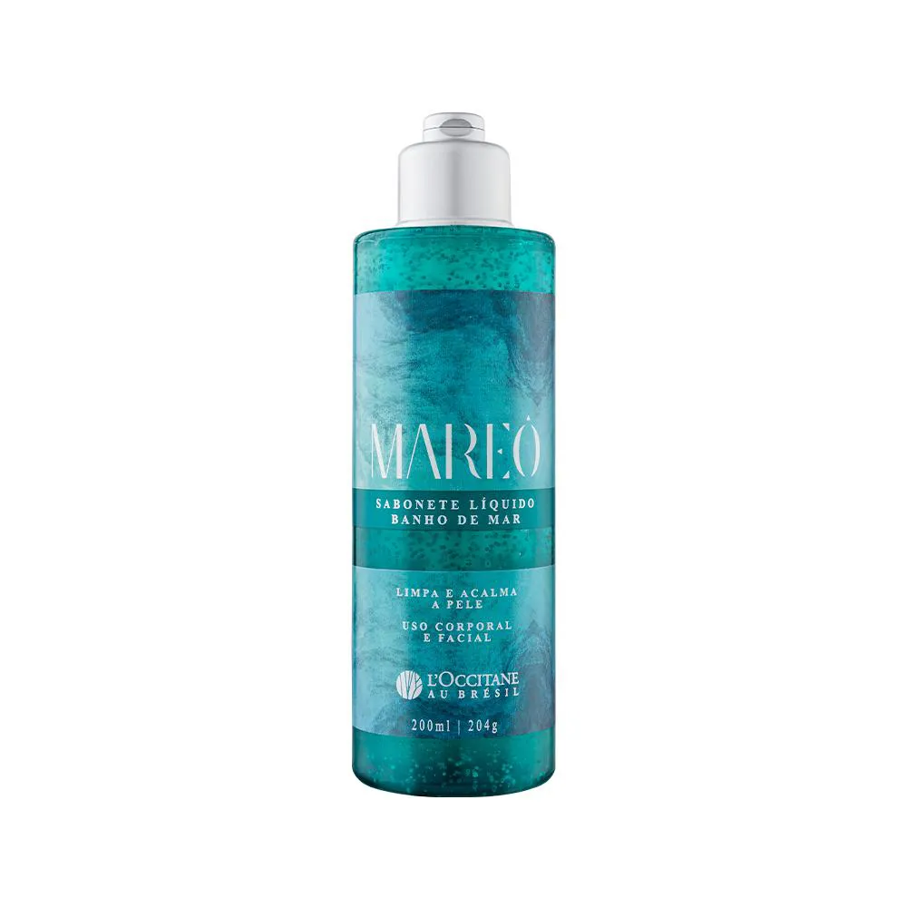 L’occitane Mareó Banho Mar Sabonete Liquido Corpo e Face 200Ml