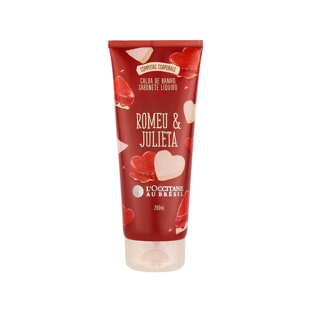 L’occitane Romeu e Julieta Calda Banho Sabonete Líquido 200Ml