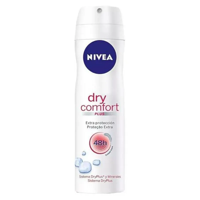 Desodorante Nivea Aerosol 150Ml Dry Comfort Plus