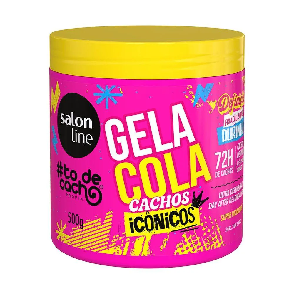 Gelacola Salon Line Tô de Cacho - Cachos Icônicos 500G