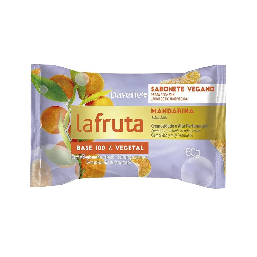 Sabonete La-Fruta Mandarina 150G - Embalagem com 36 Unidades