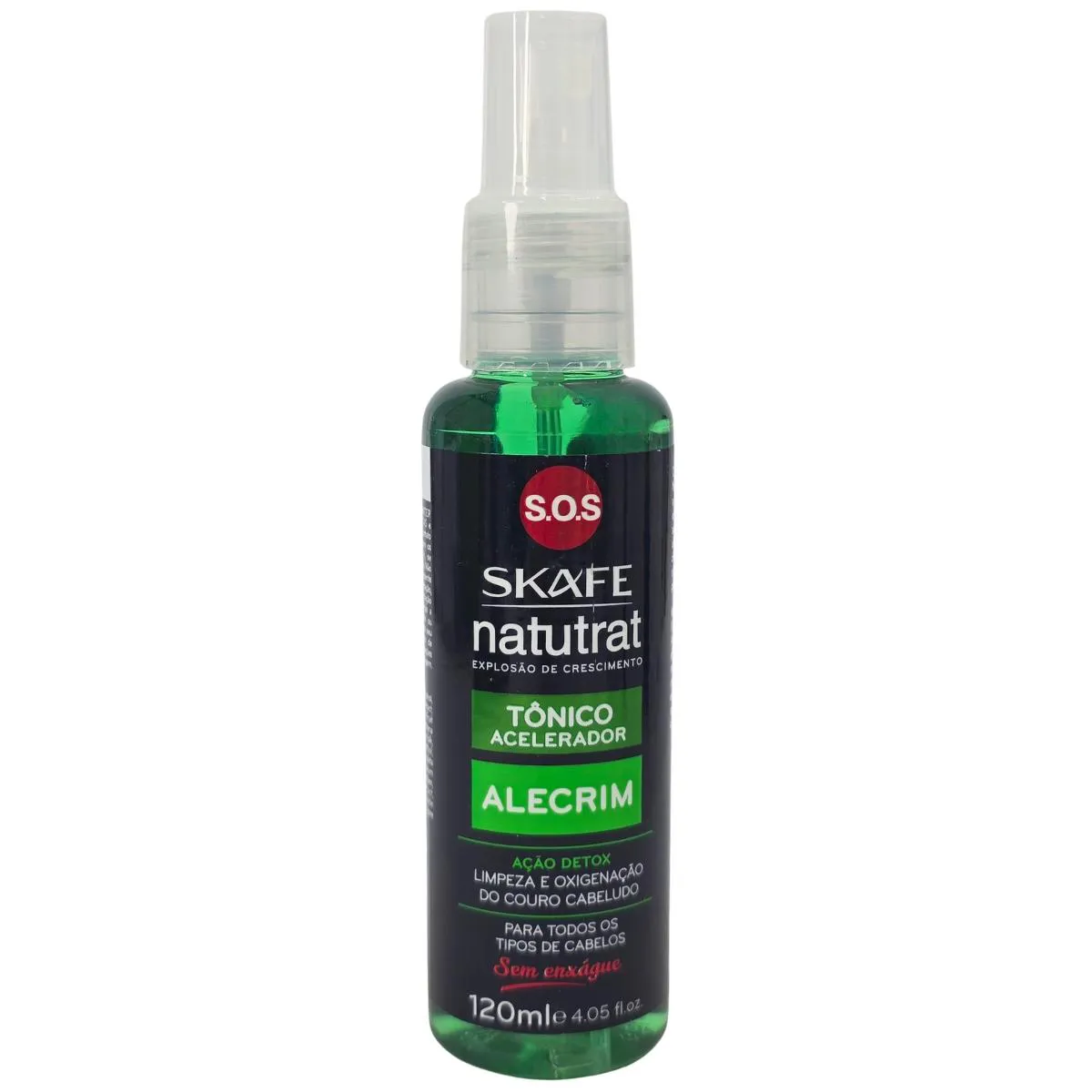 Tônico Capilar Acelerador Alecrim Natutrat S.o.s Skafe 120Ml