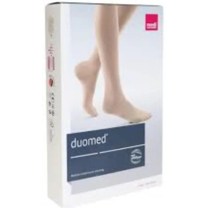 Meia de Compressão 20-30Mmhg 3/4 Panturrilha Duomed Bege - Mediven G
