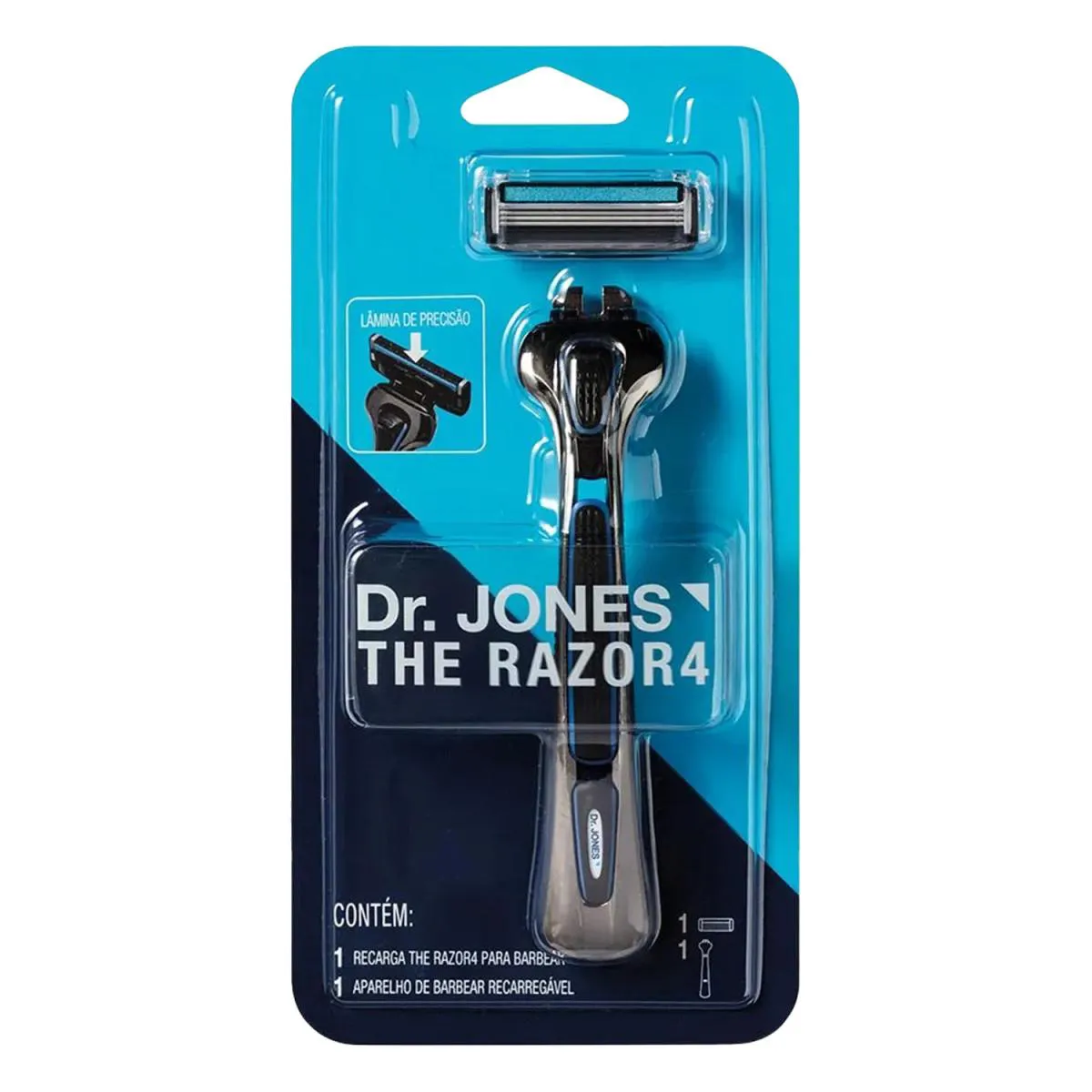Dr Jones The Razor 4 Aparelho de Barbear Recarregável
