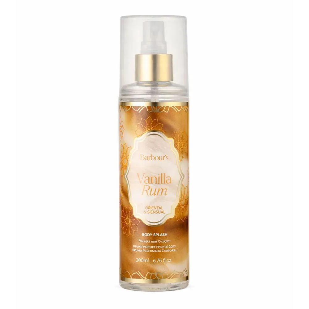 Barbour S Beauty Vanilla Rum - Body Splash 200Ml