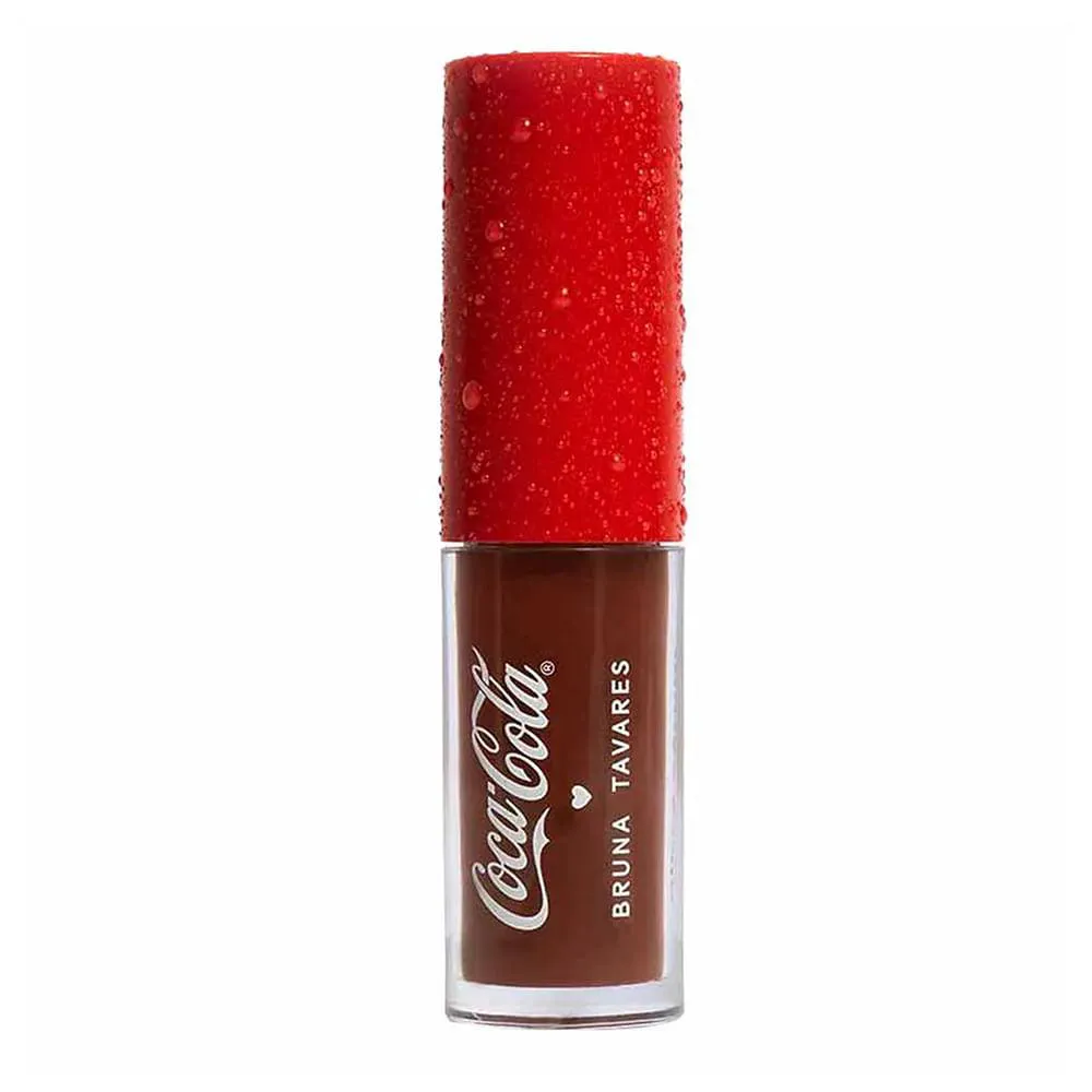 Bruna Tavares Coca Cola Lip Gloss Sérum Brown Fizz - Gloss Labial 4,1Ml