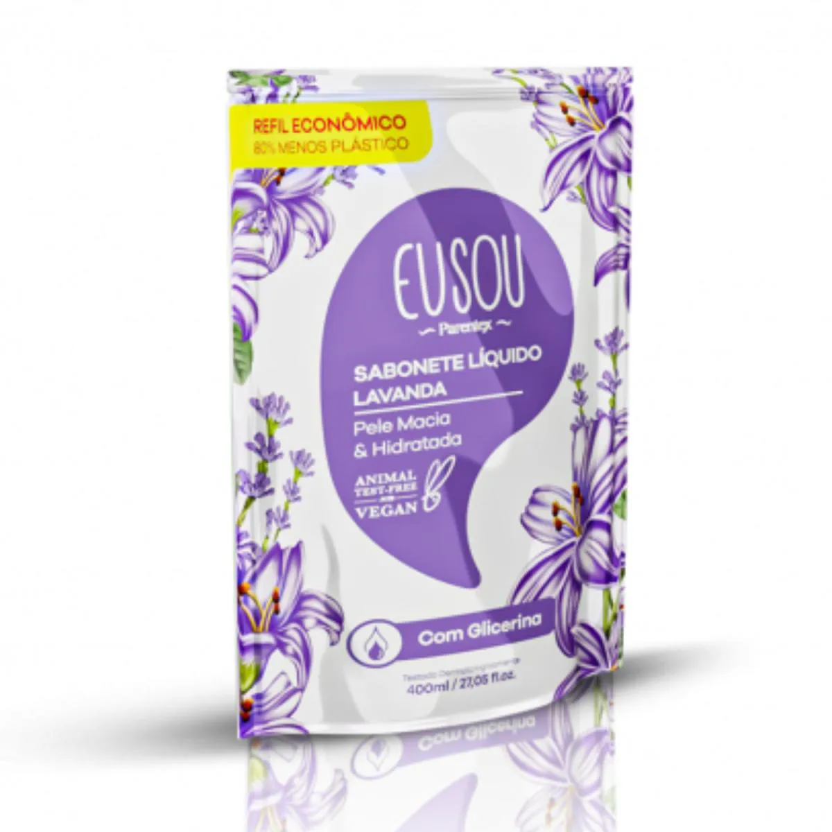 Sabonete Líquido Eu Sou Lavanda Refil 400Ml